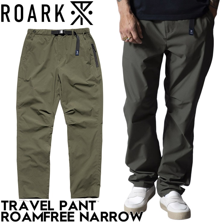 ROARK ロアーク パンツ メンズ ロングパンツ テーパードパンツ