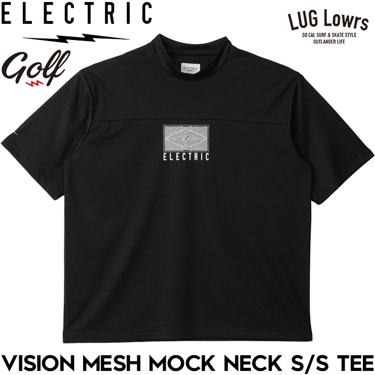 ELECTRIC GOLF エレクトリックゴルフ ゴルフウェア メンズ モック