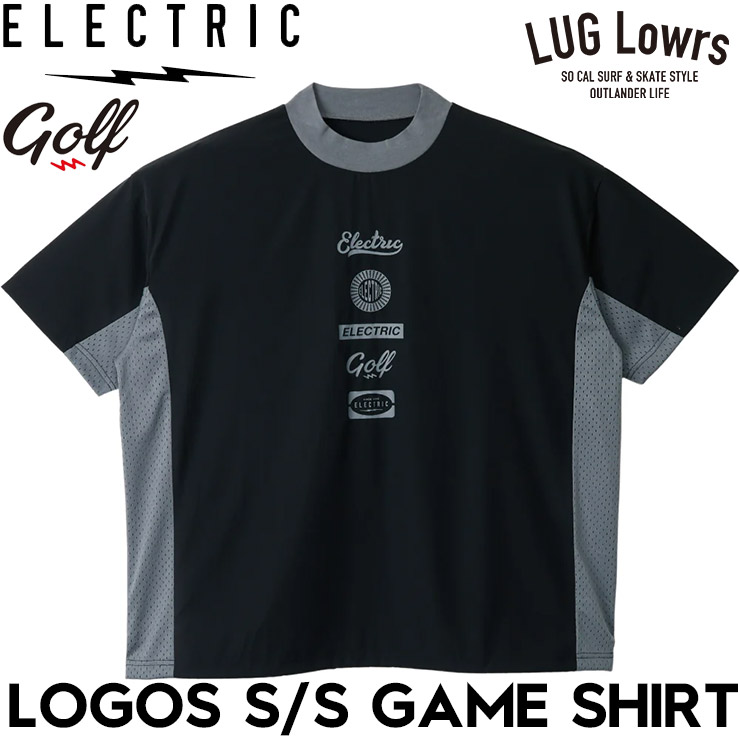 ELECTRIC GOLF エレクトリックゴルフ ゴルフウェア メンズ 半袖シャツ