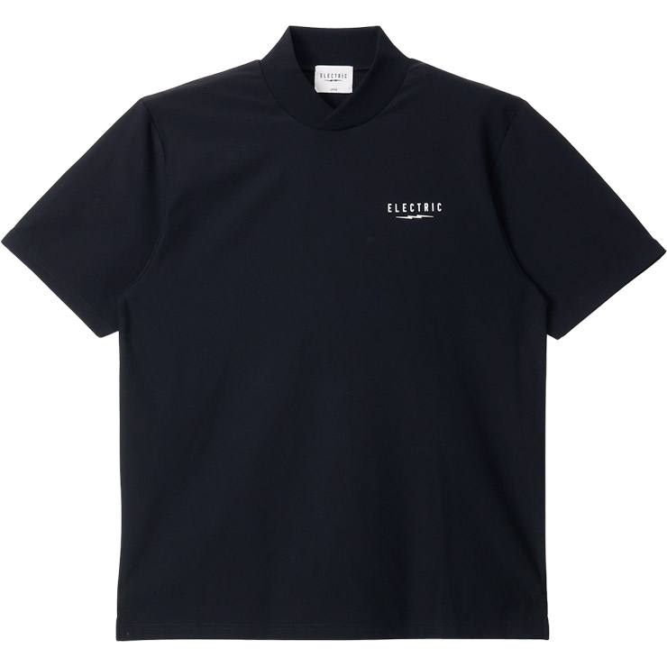 メンズウェア ELECTRIC GOLF LOGO CROSS COLLAR BLACK XL ELECTRIC GOLF エレクトリックゴルフ ゴルフウェア メンズ モック