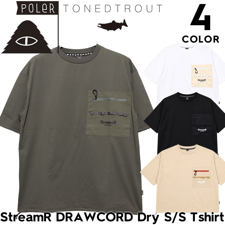 【未使用】POLER StreamR Dry L/S Tshirt 未使用】POLER StreamR Dry L/S Tshirt StreamR Dry S/S Tshirt