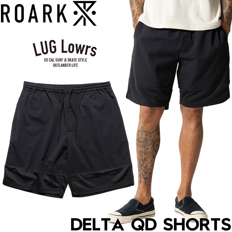 ROARK ロアーク　ランニングショートパンツ ROARK ロアーク ショートパンツ メンズ ハーフパンツ テックショーツ
