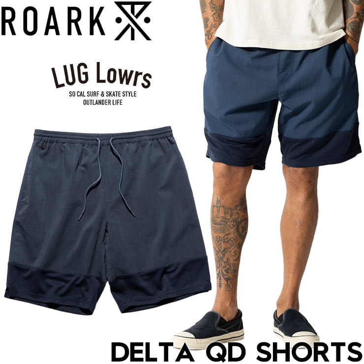 ROARK ロアーク ショートパンツ メンズ ハーフパンツ テックショーツ