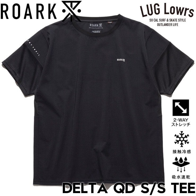 ROARK ロアーク Tシャツ メンズ 半袖Tシャツ 速乾Tシャツ ドライT
