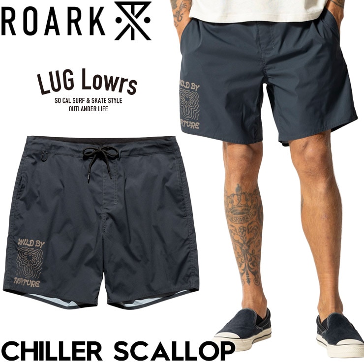 ROARK ロアーク ボードショーツ メンズ サーフパンツ 水着 海パン 水陸