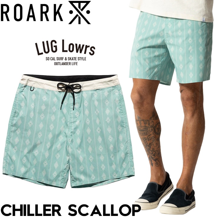 ROARK ロアーク ボードショーツ メンズ サーフパンツ 水着 海パン 水陸