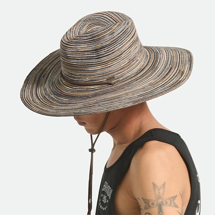 BRIXTON ブリクストン MITCH PACKABLE SUN HAT BROWN サンハット