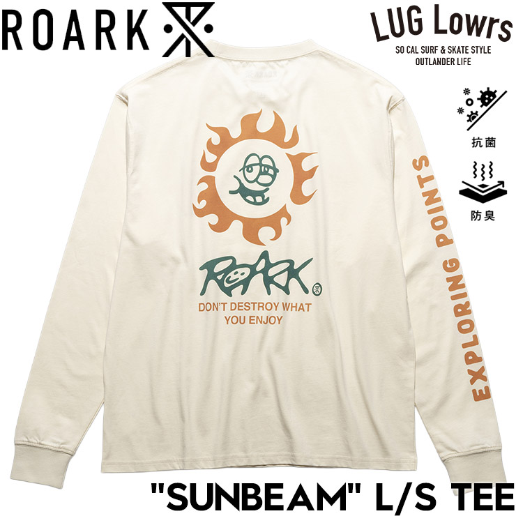 ROARK SUNBEAM L/S TEE NATURAL 2026 FALL 長袖Tシャツ
