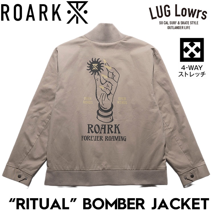 ROARK ロアーク RITUAL BOMBER JACKET ボンバージャケット 4WAY