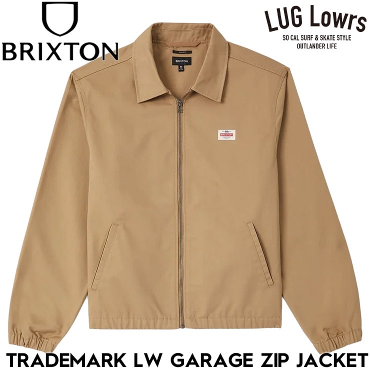 BRIXTON ブリクストン TRADEMARK LW GARAGE ZIP JACKET ジップ