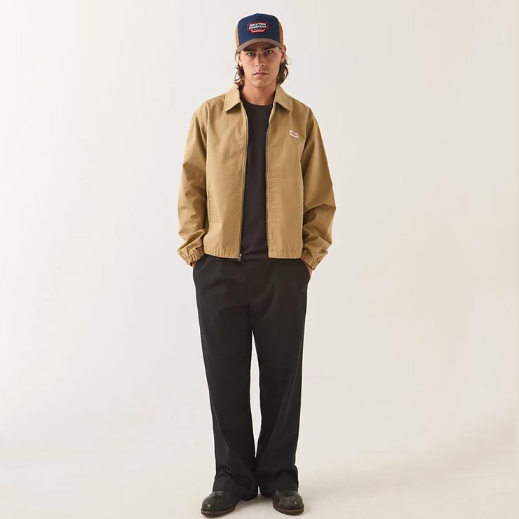 BRIXTON ブリクストン TRADEMARK LW GARAGE ZIP JACKET ジップ