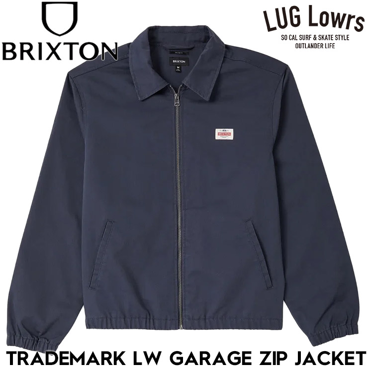 BRIXTON ブリクストン TRADEMARK LW GARAGE ZIP JACKET ジップ