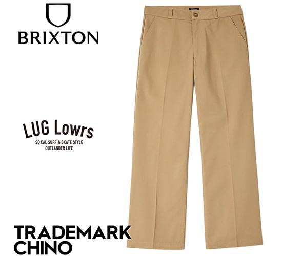 BRIXTON ブリクストン TRADEMARK CHINO チノパン ワークパンツ