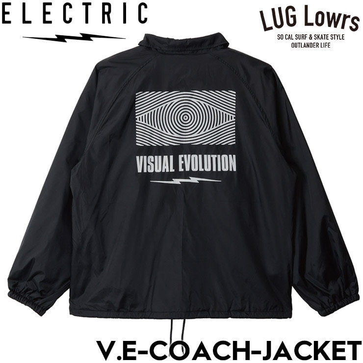 ELECTRIC V.E COACH JACKET｜背面グラフィックが映える2026 FALLコーチ