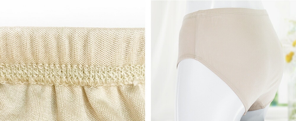 ルルルシルク 肌に優しい着心地