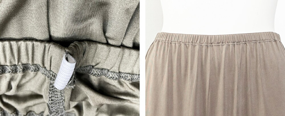 ルルルシルク ウエストゴム交換可能