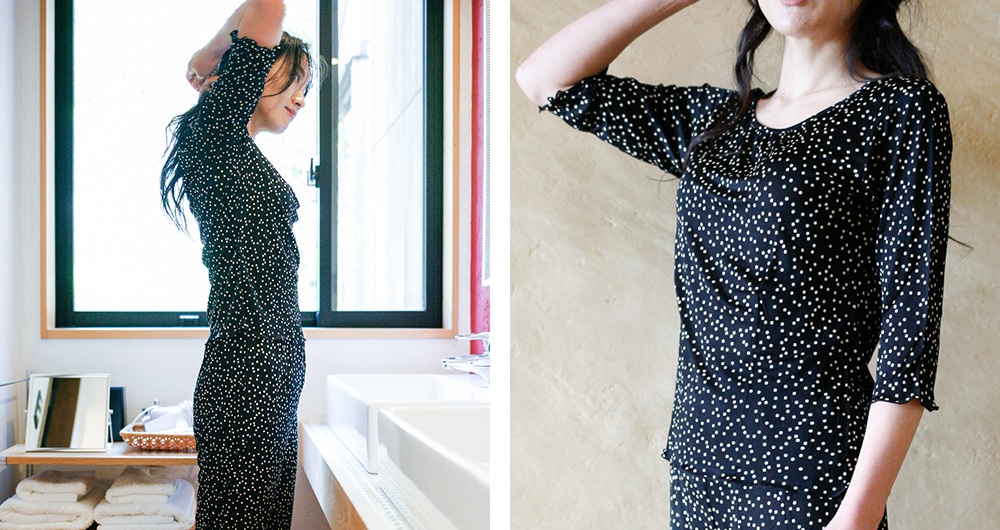 ルルルシルク 外出着にも最適