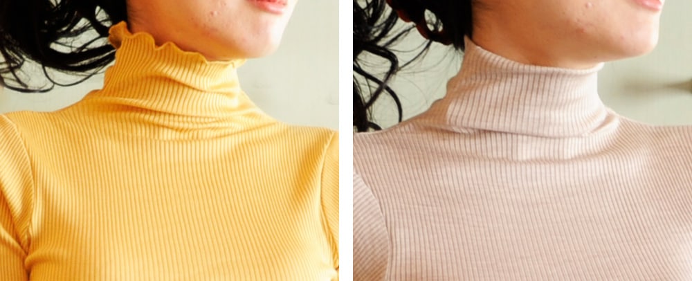 ルルルシルク ハイネック