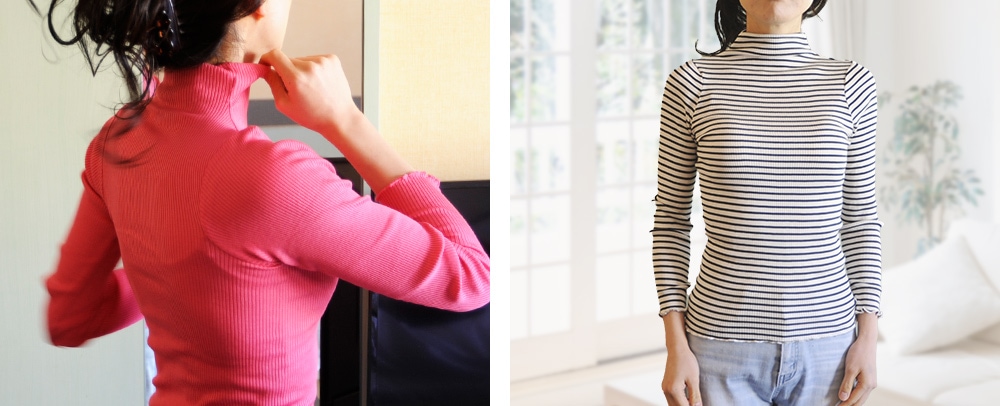 ルルルシルク 重ね着にも重宝