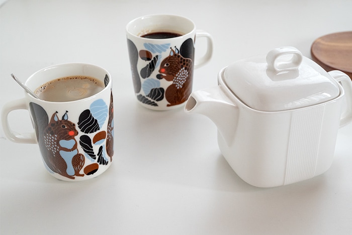 marimekko マリメッコ OIVA KURRE クッレ リス柄 マグカップ250ml [no