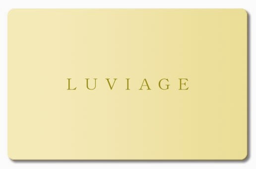 LUVIAGEギャランティカード