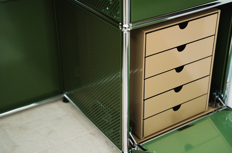 USMワークデスクカスタマイズ事例