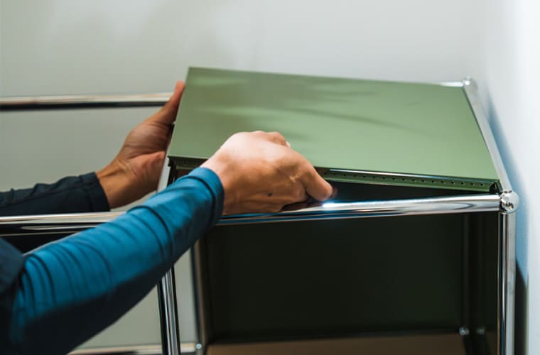 USMワークデスクカスタマイズ事例