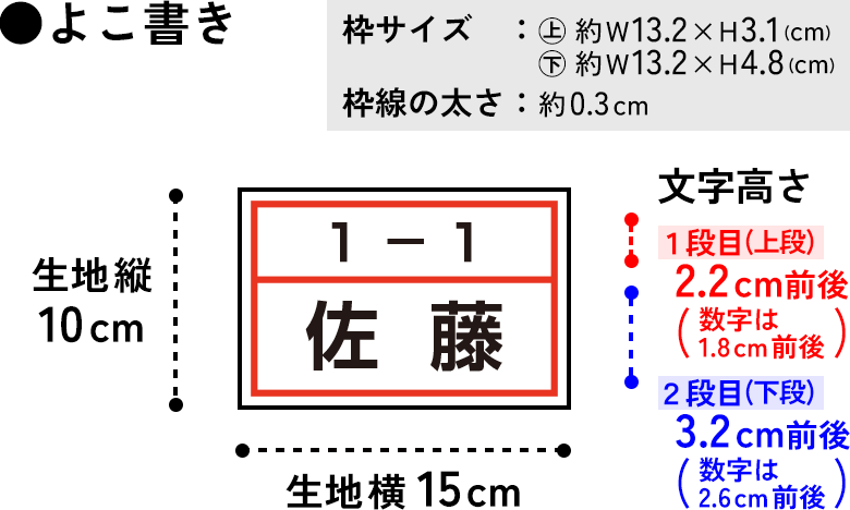 【2段】1段目と2段目が同じ大きさメイン