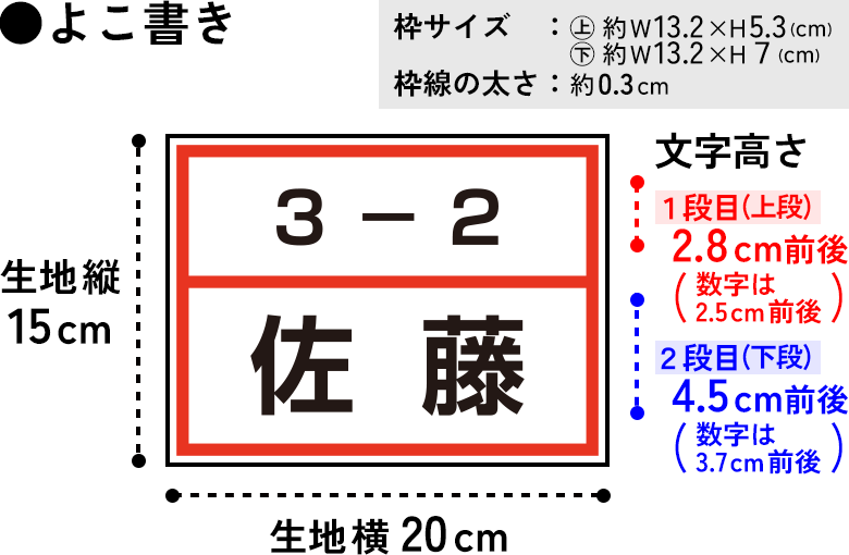 【2段】1段目と2段目が同じ大きさメイン