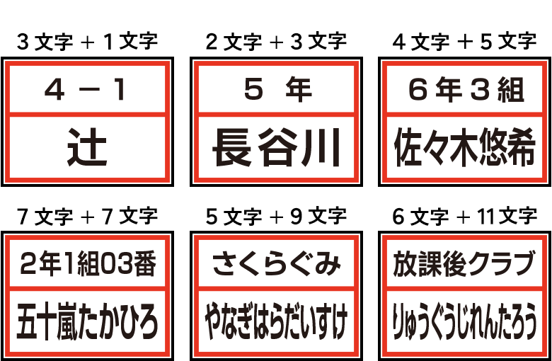 【2段】1段目と2段目が同じ大きさサンプル