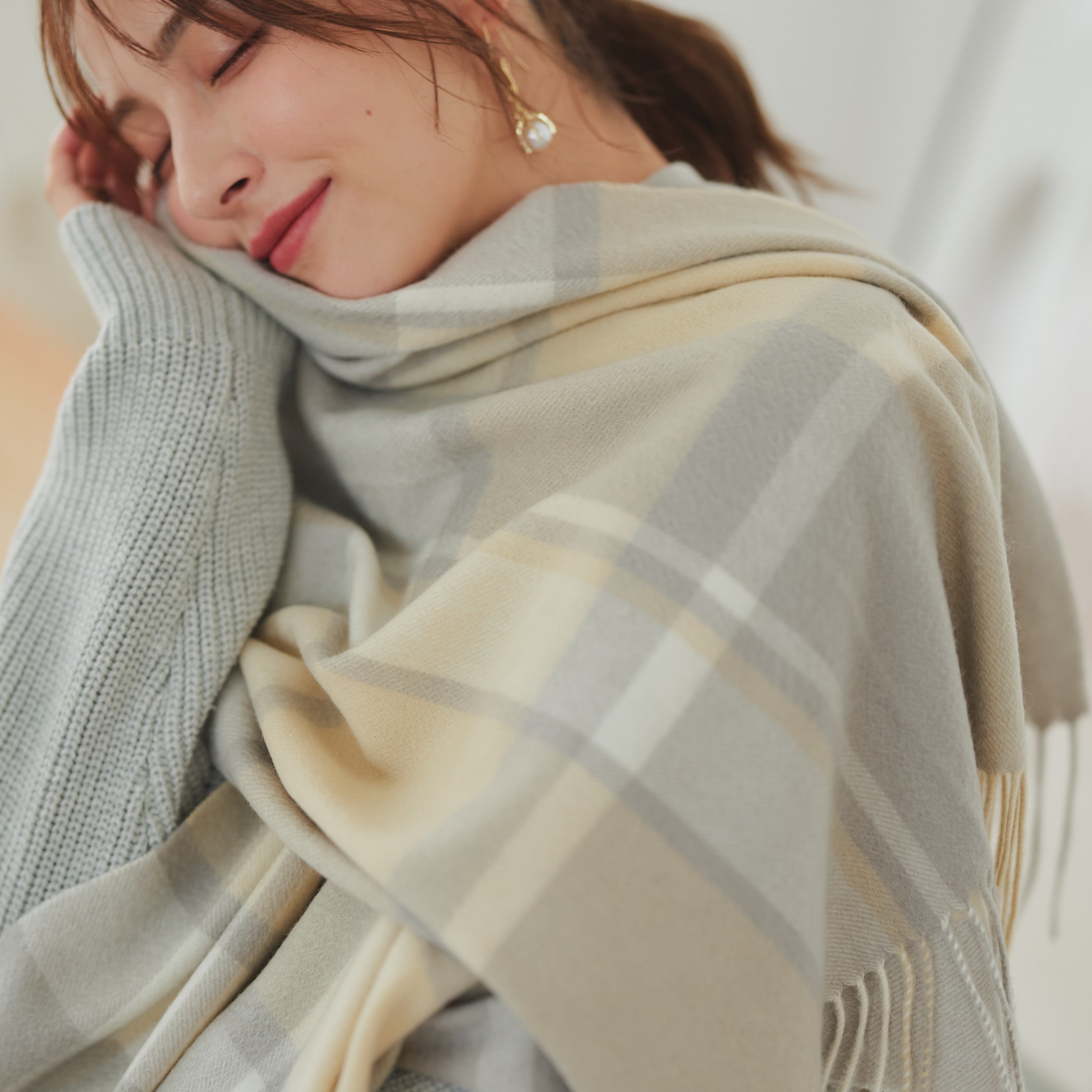 チェックストール2