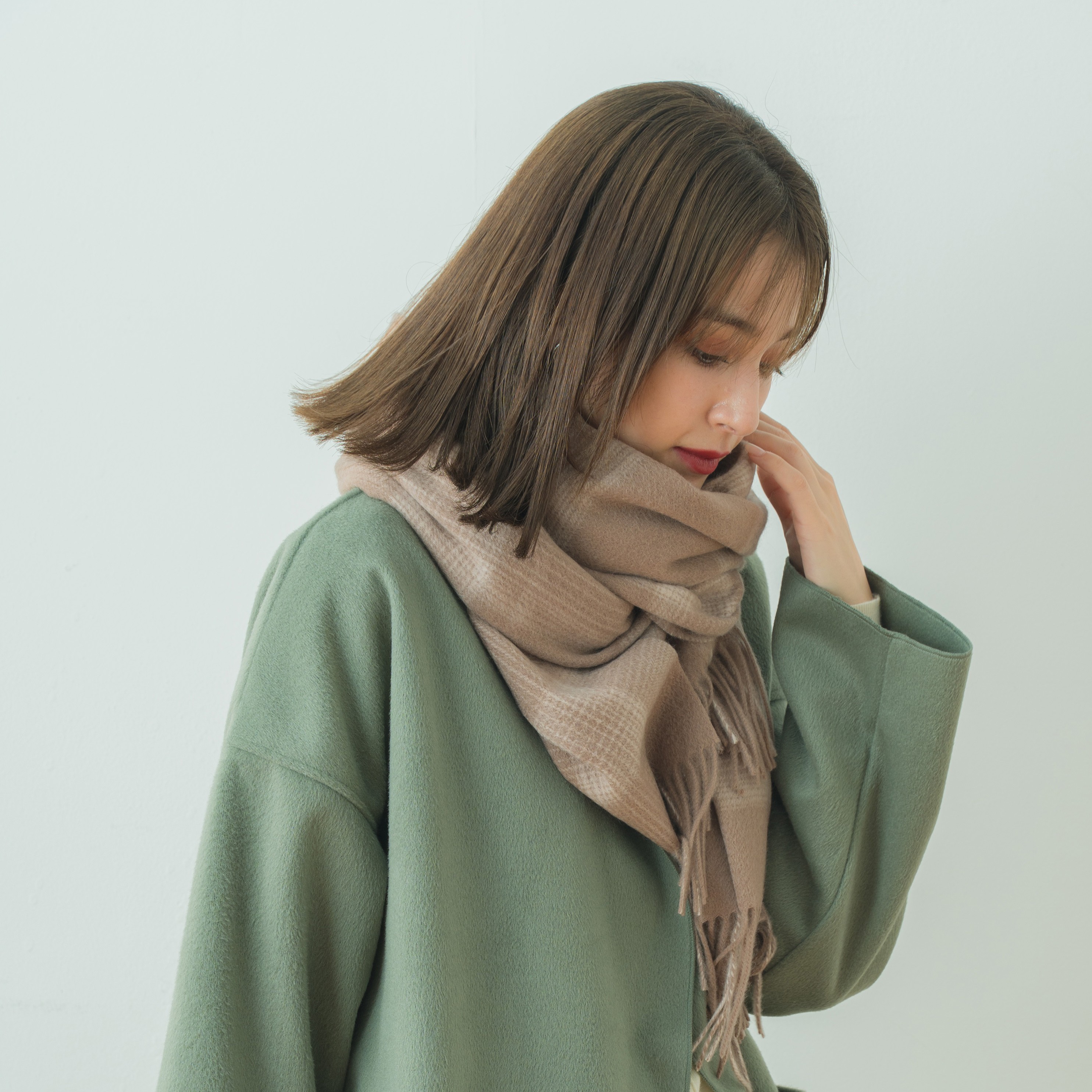 チェックストール4