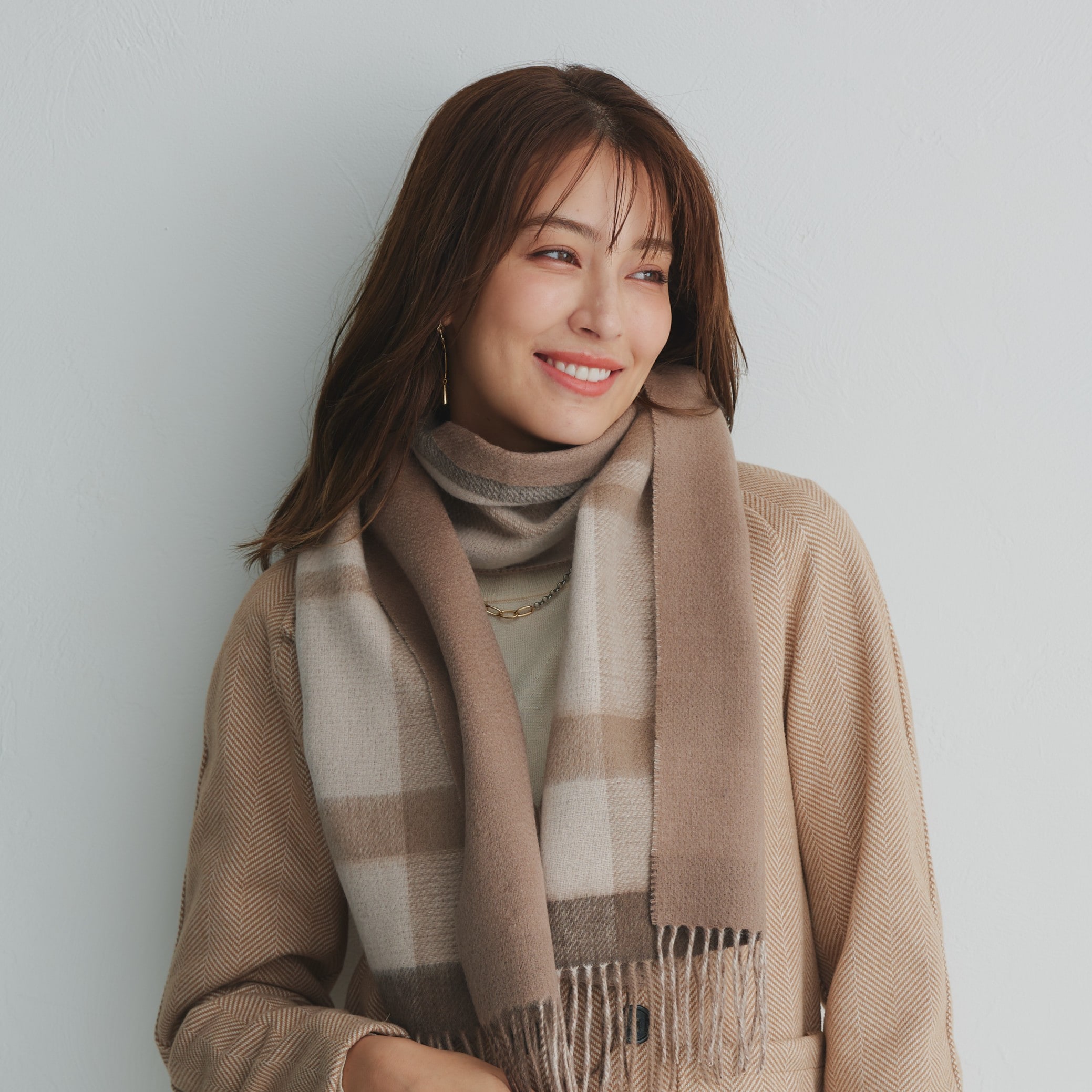 カシミヤマフラー1