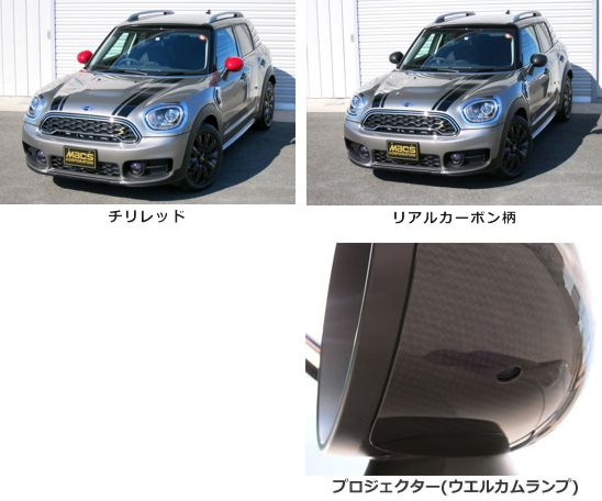 MINI R60 クロスオーバー　純正　ミラーカバー