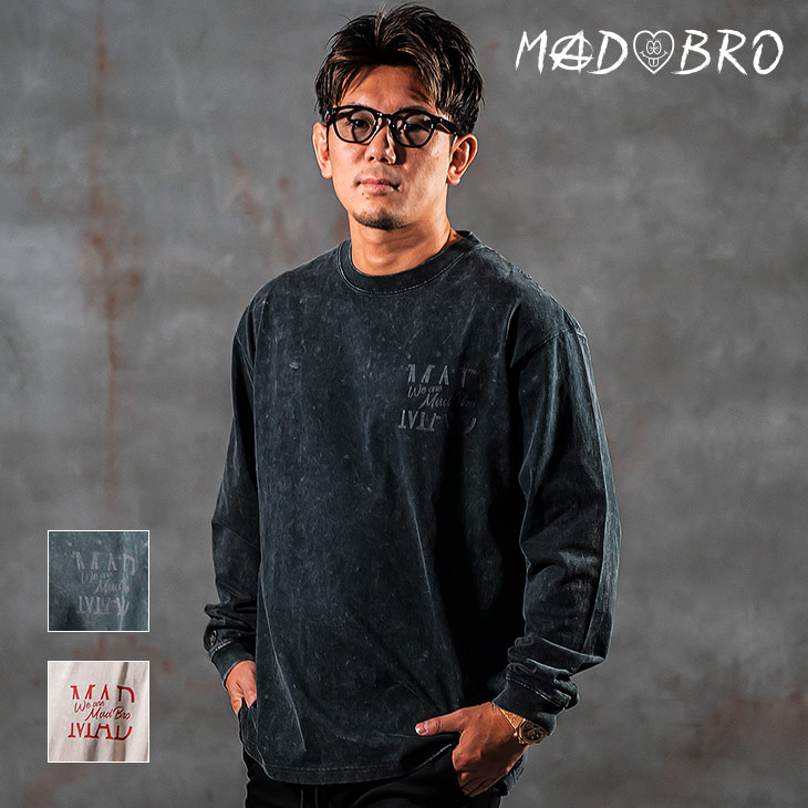 WMB Haze L/TEE ロンT｜皇治プロデュースブランドMADBRO（マッドブロ）