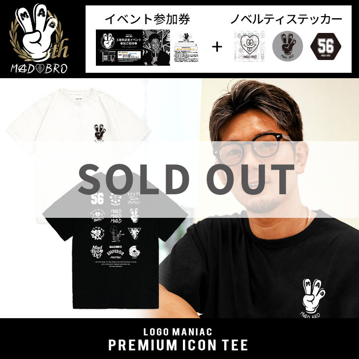 【Logo Maniac】Premium Icon TEE