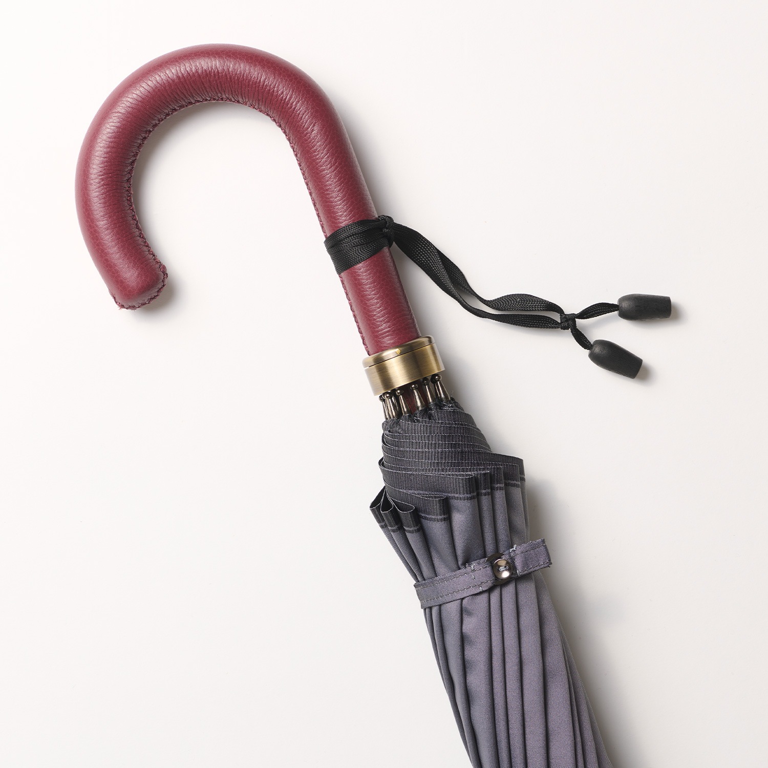 【メンズ雨傘】エクシヴ-シルバーグレイ