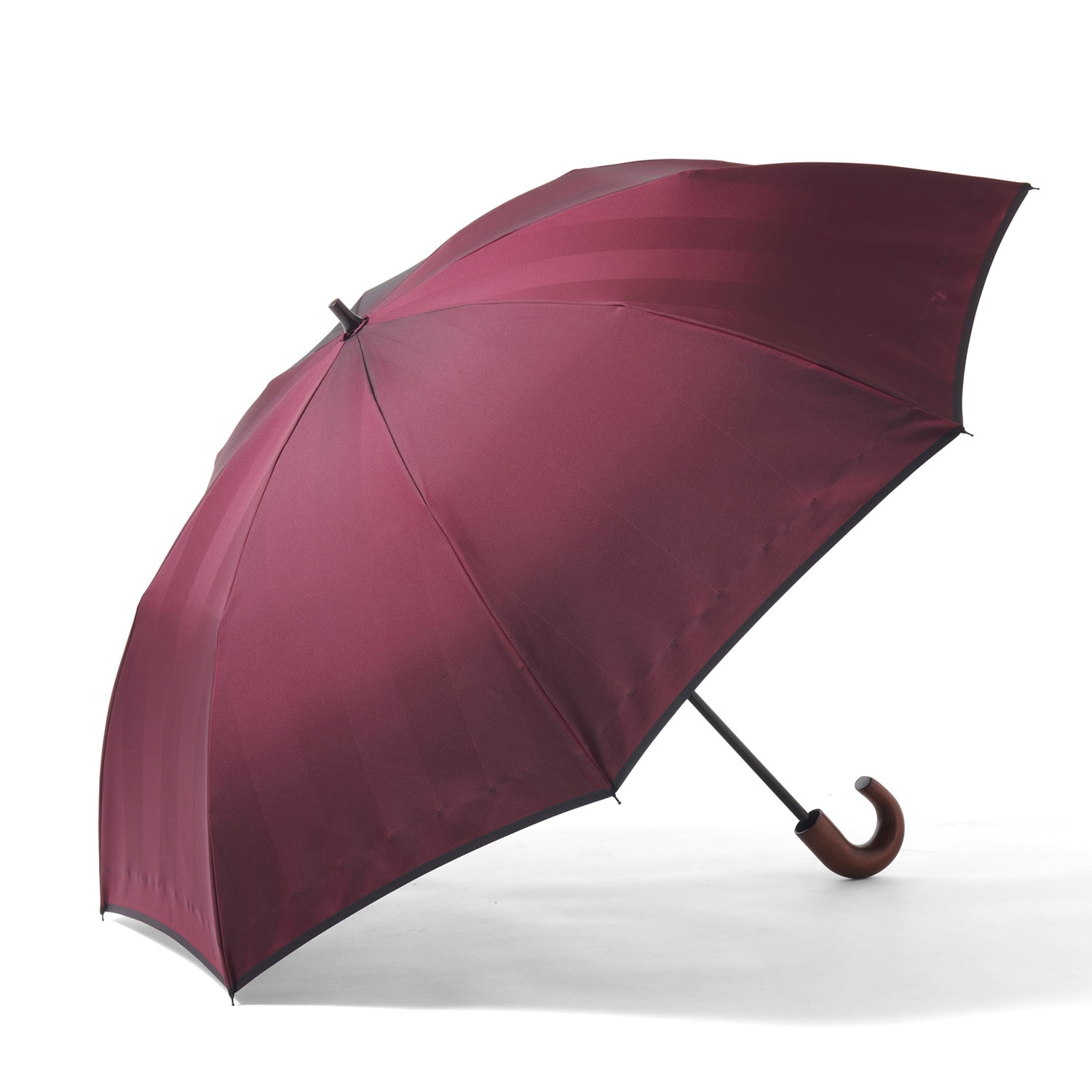 【メンズ雨傘】リベリオラ-折りたたみ-カベルネ イメージ