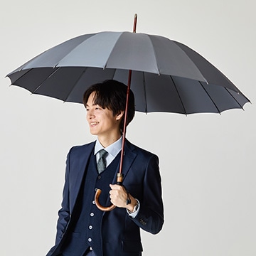 紳士用雨傘,紳士 長傘,16本骨傘｜トンボ洋傘前原光榮商店オンライン 