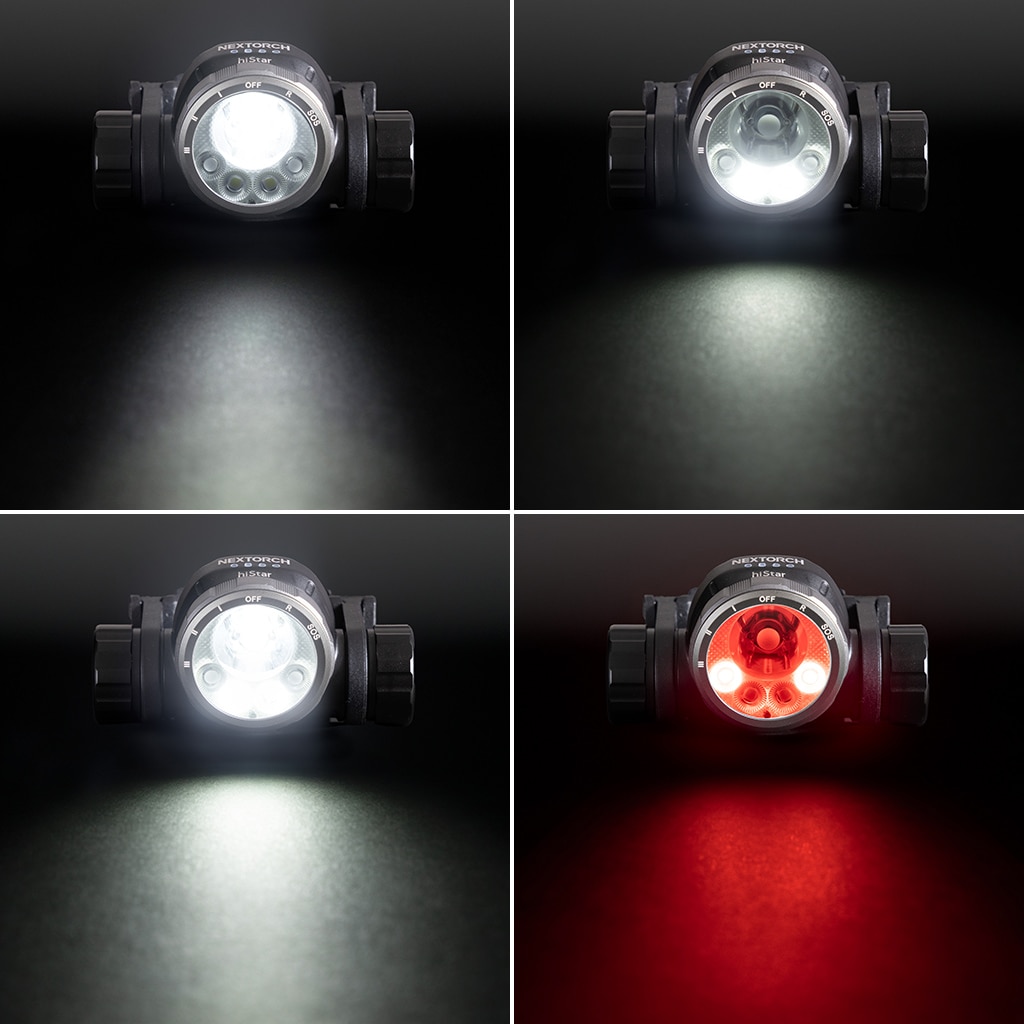 Nextorch ネクストーチ】hiStar Headlamp With Helmet Mount｜2300