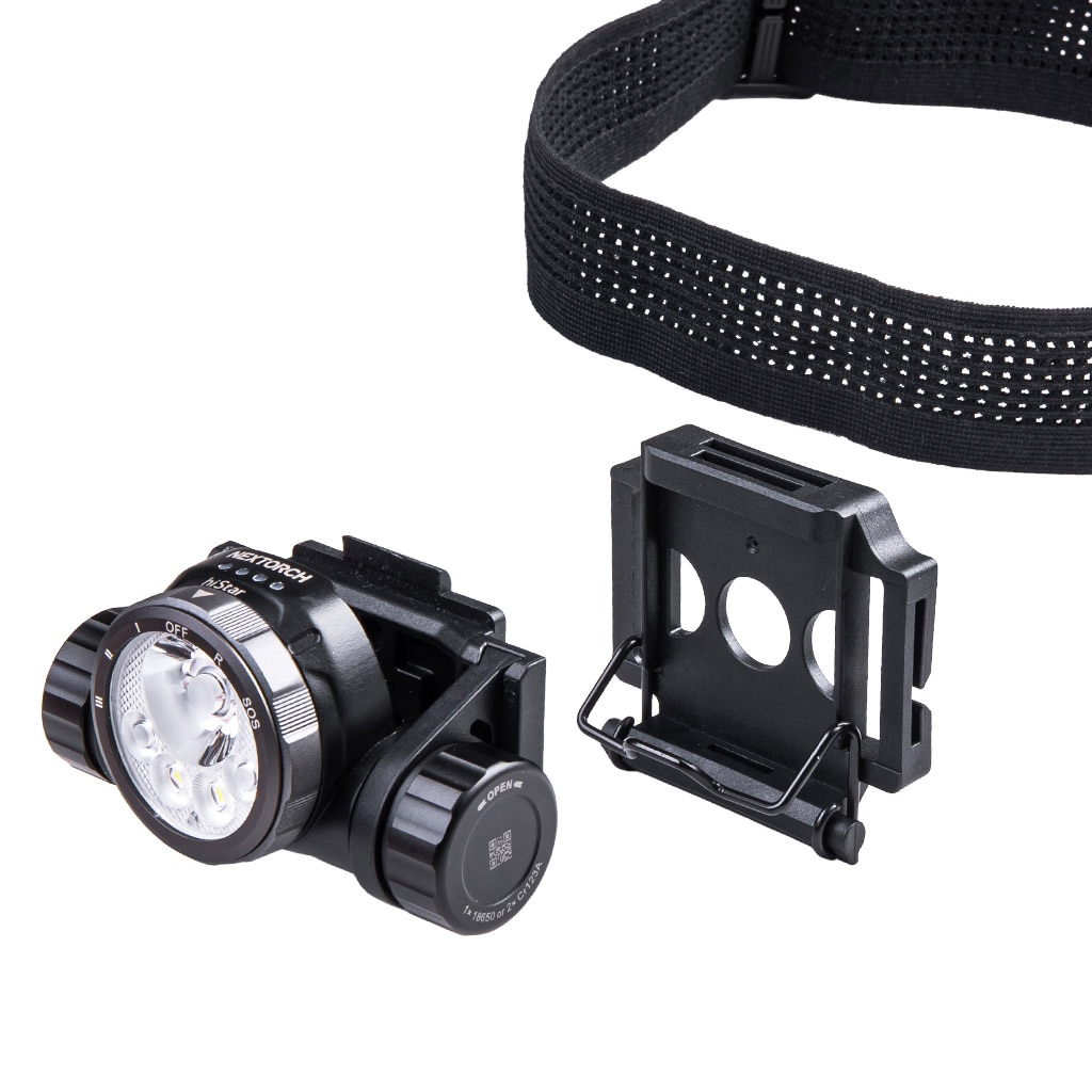 Nextorch ネクストーチ】hiStar Headlamp With Helmet Mount｜2300