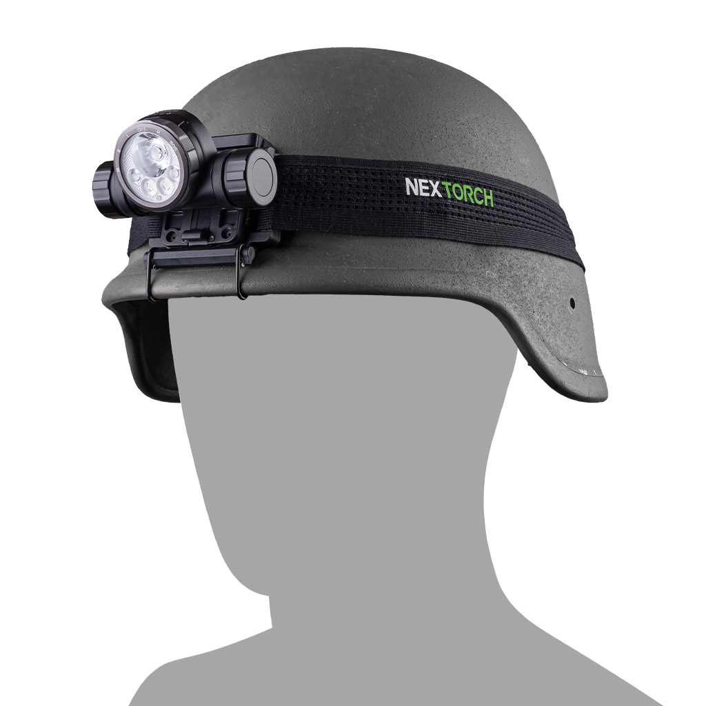 Nextorch ネクストーチ】hiStar Headlamp With Helmet Mount｜2300
