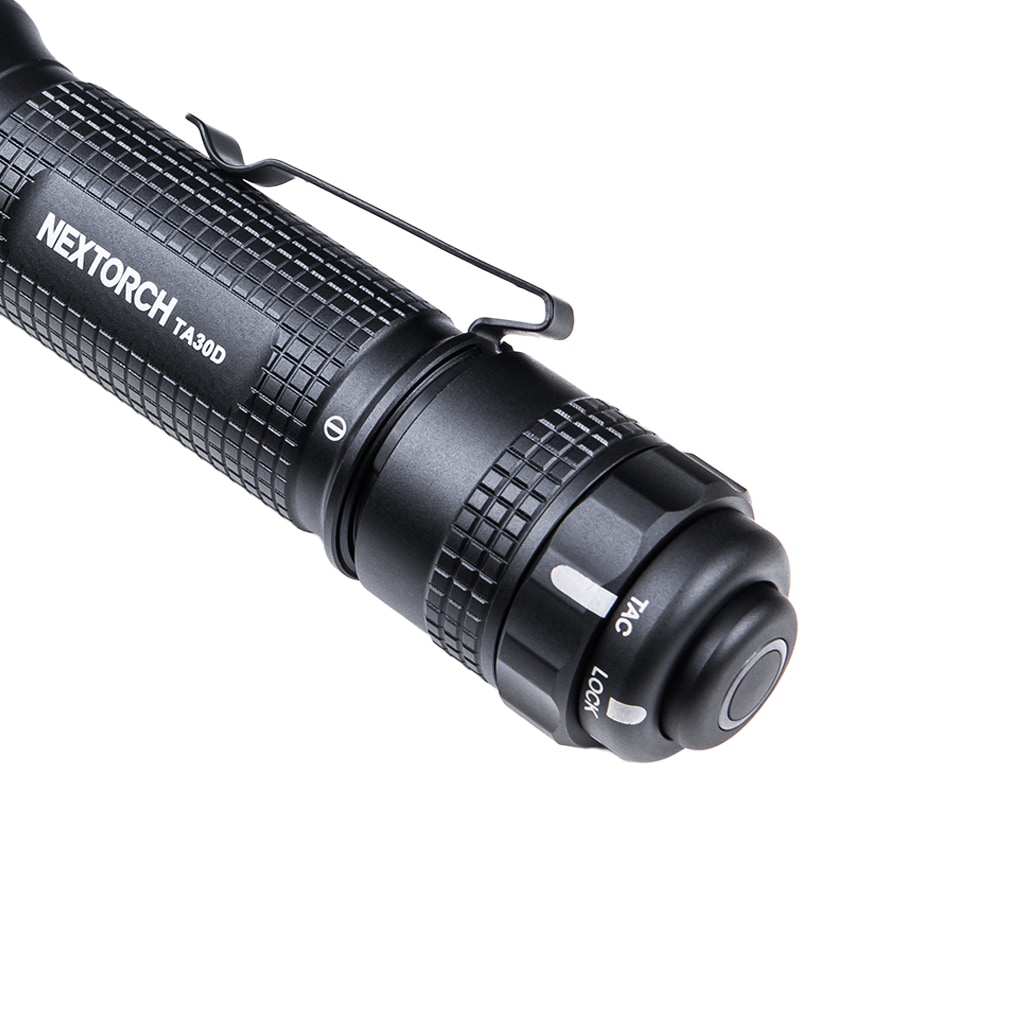 Nextorch ネクストーチ】TA30D Tactical One-Step-Strobe Flashlight