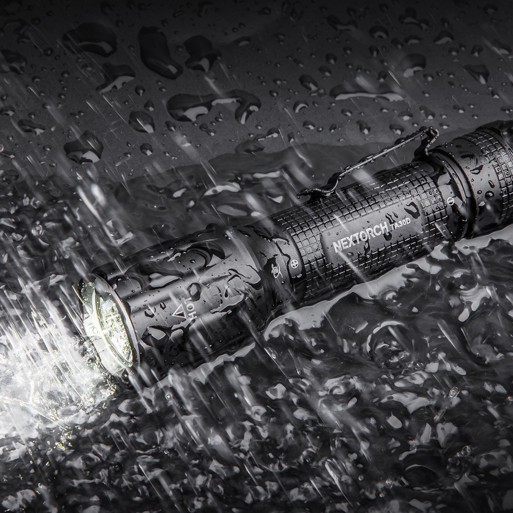 Nextorch ネクストーチ】TA30D Tactical One-Step-Strobe Flashlight