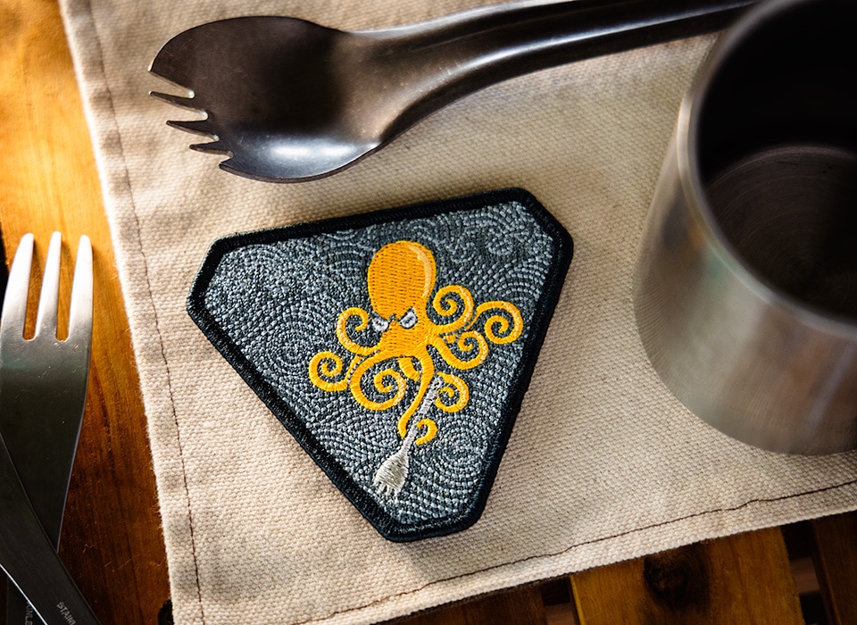 ゆうパケット対象 】SPD Kraken Spork 2025 Morale Patch
