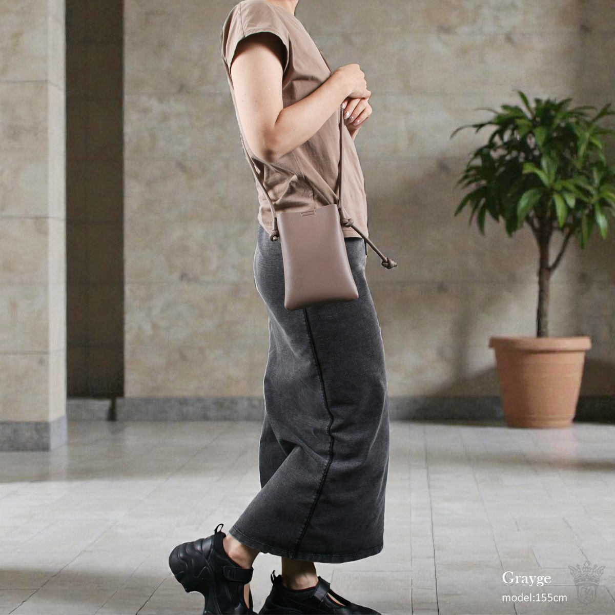 小物 mako39 プレイムミドルトート スマホショルダー付き(40405) : 商品詳細