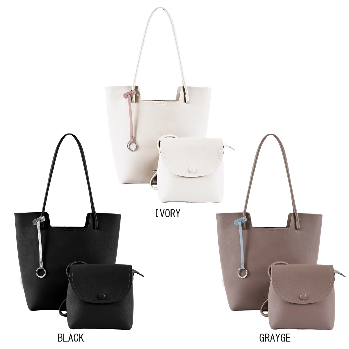 プレイムトート ポシェット付き(40482) : 商品詳細 - MACARONIC STYLE