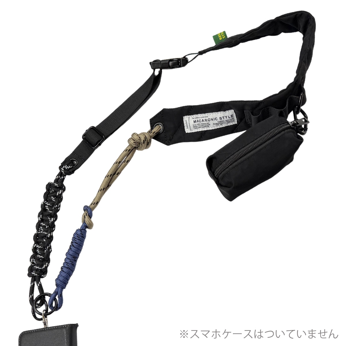 ミニポーチ付きマルチストラップ(40493) : 商品詳細 - MACARONIC STYLE