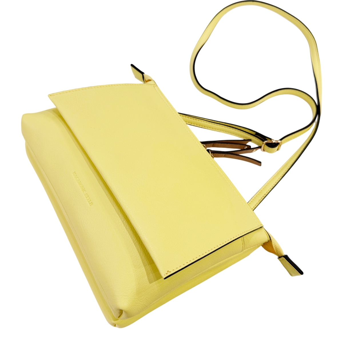 バイカラーフラップショルダー(40503) : 商品詳細 - MACARONIC STYLE