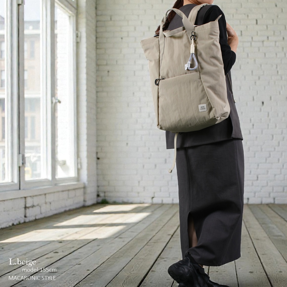 ナイロンスクエアリュック(40513) : 商品詳細 - MACARONIC STYLE